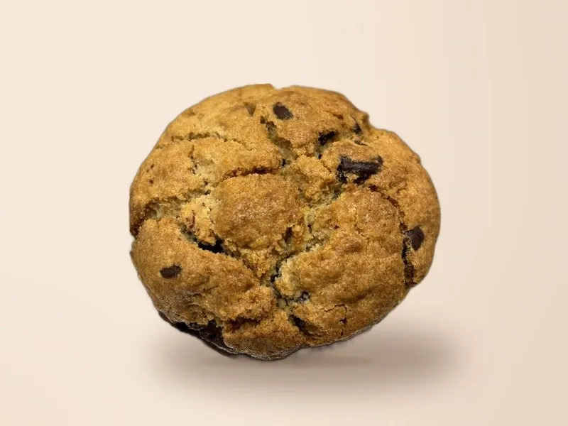 Galleta de chocolate 70 % de CHICA, con gotas de chocolate negro